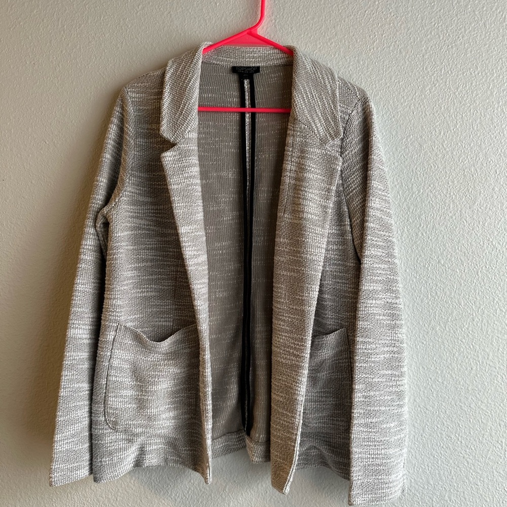 Open front blazer